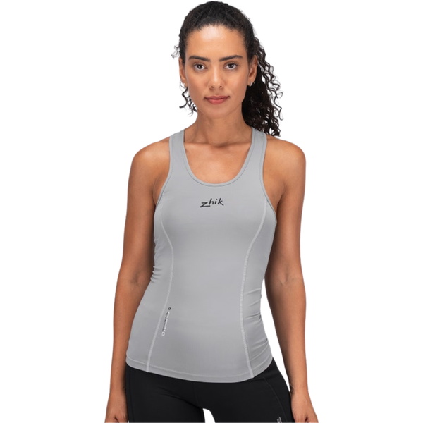 2026 Zhik Womens Eco Spandex LT Race Singlet VST-0140 - Platinum